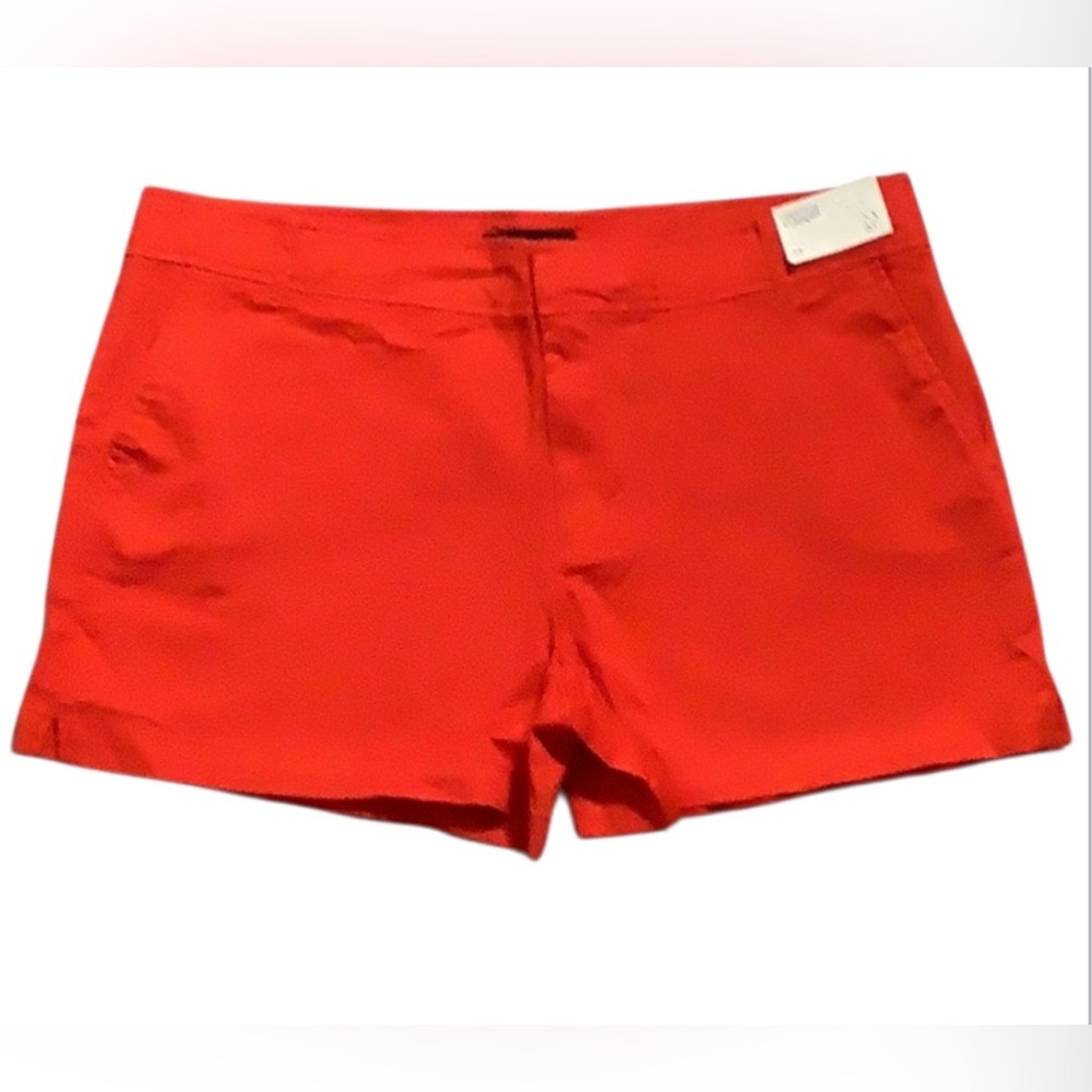 New York & Company Women's Red Shorts